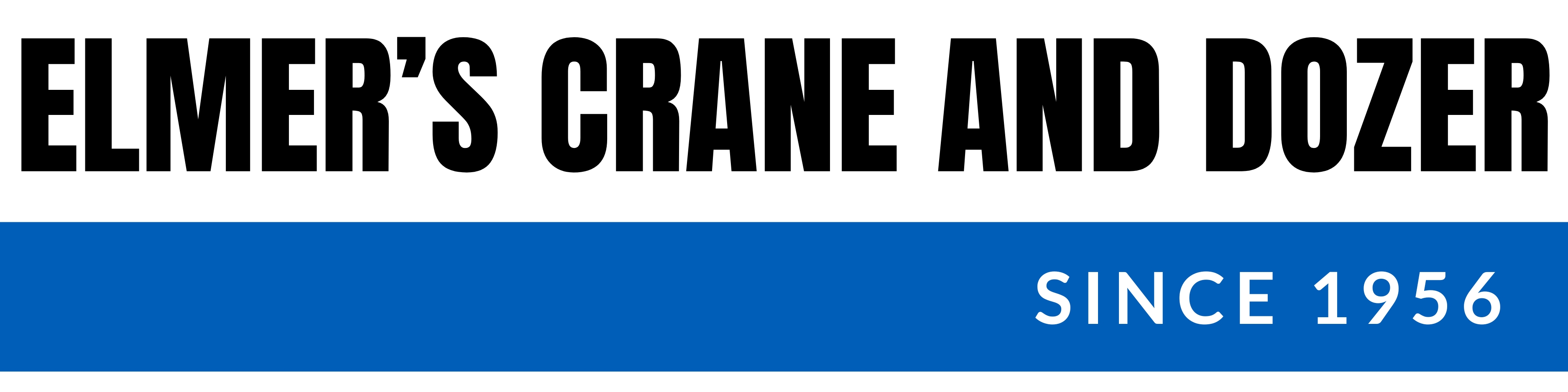 ELMERS CRNAE ADN DOZER INC SINCE 1956 LOGO